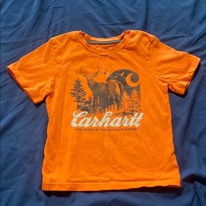 Carhartt Kids Orange Graphic T-Shirt